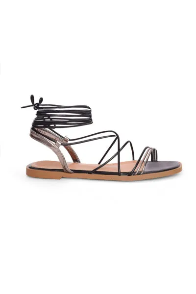 01-4343 Strappy Flat Sandal*