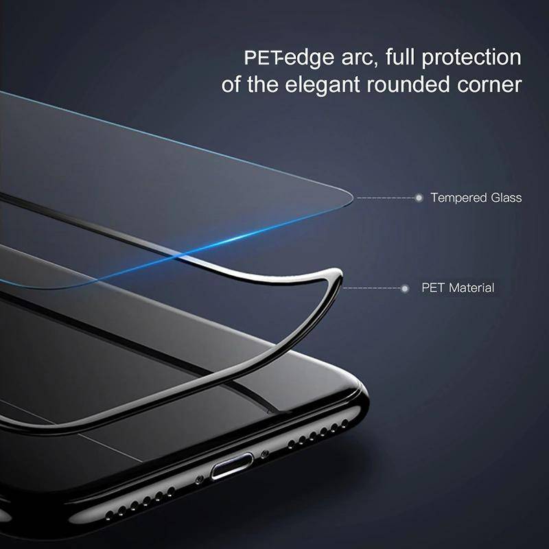 2 PACK-0.3mm Full Coverage Tempered Glass Screen Protector For iPhone