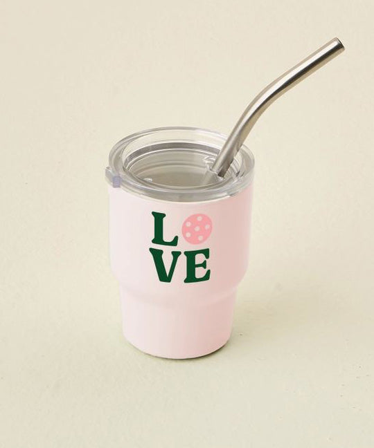 2oz Tumbler - Love Pickleball