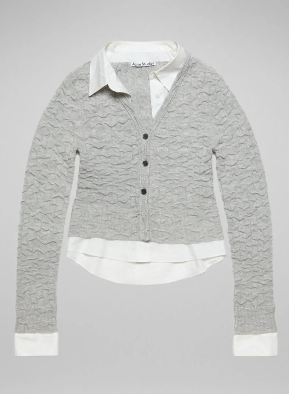 ACNE STUDIOS | Layered Knit Cardigan