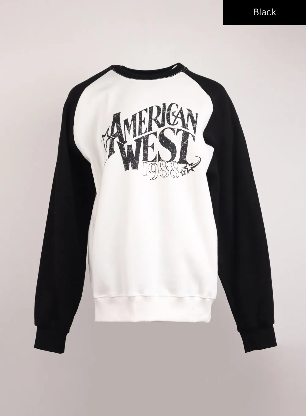 American West 1988 Oversized Raglan Long Sleeve IJ411