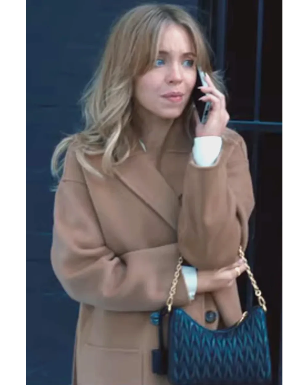 Anyone But You Sydney Sweeney Brown Trench Coat - William Jacket