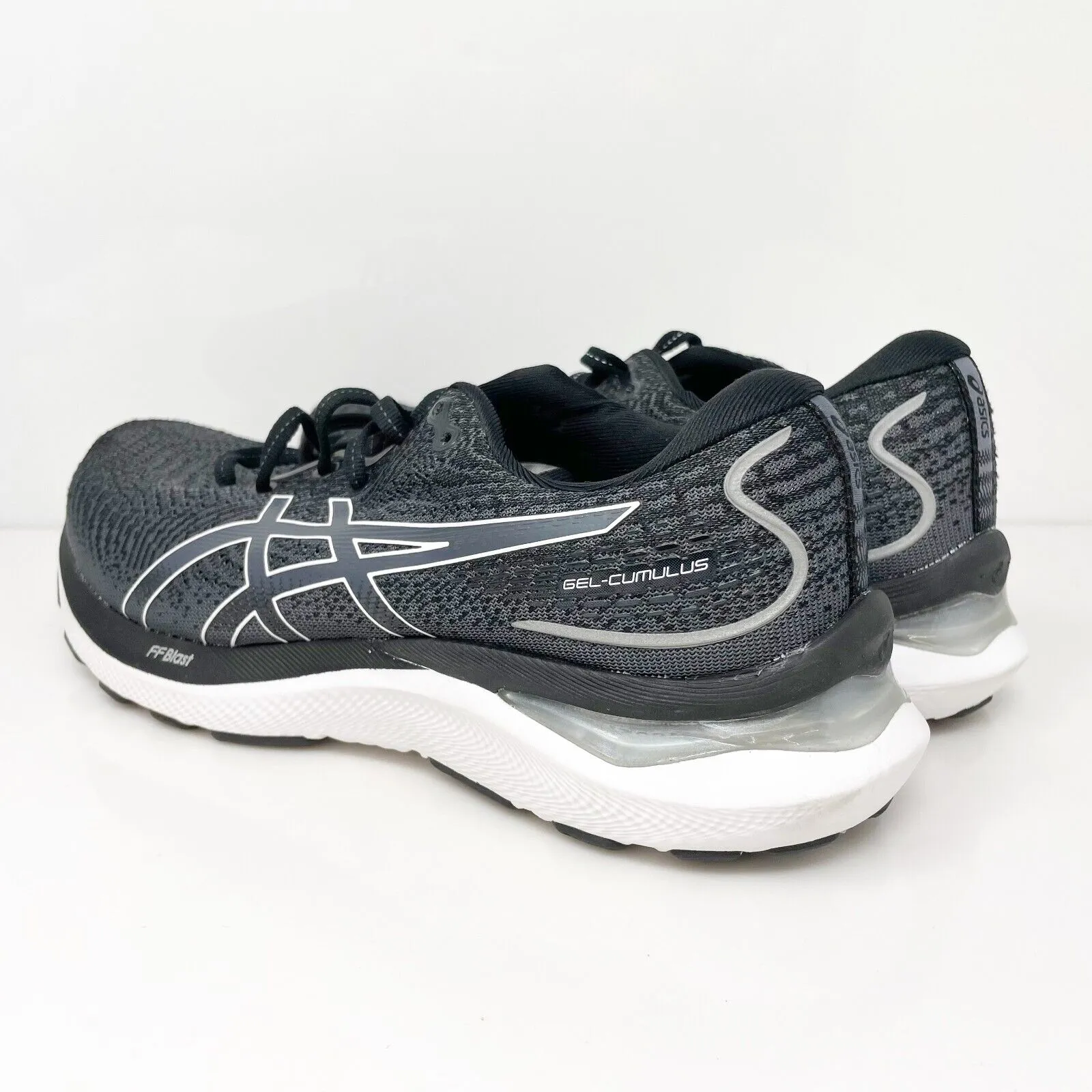 Asics Womens Gel Cumulus 24 1012B205 Black Running Shoes Sneakers Size 8.5 W