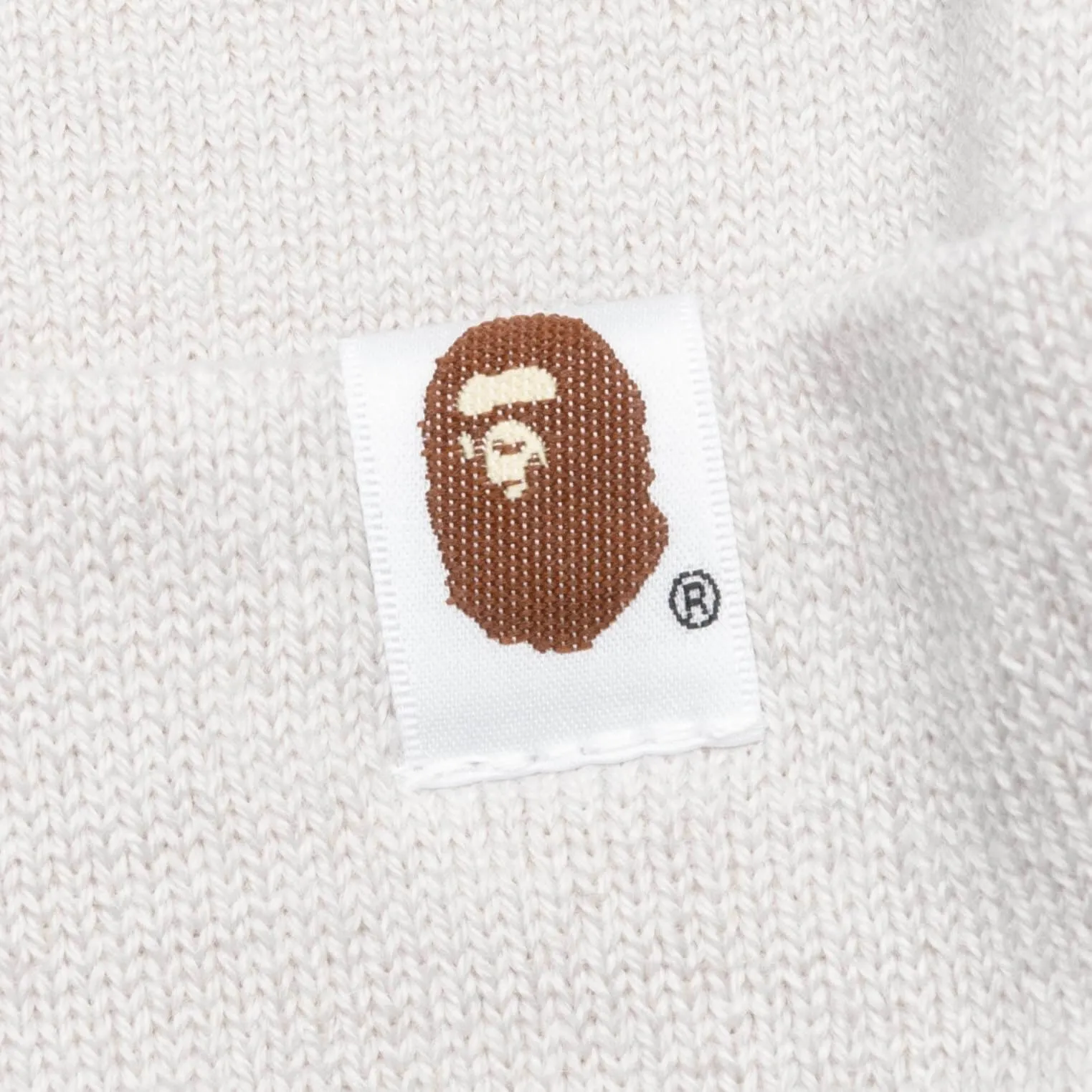 Bape Patch Knit Cap - Gray