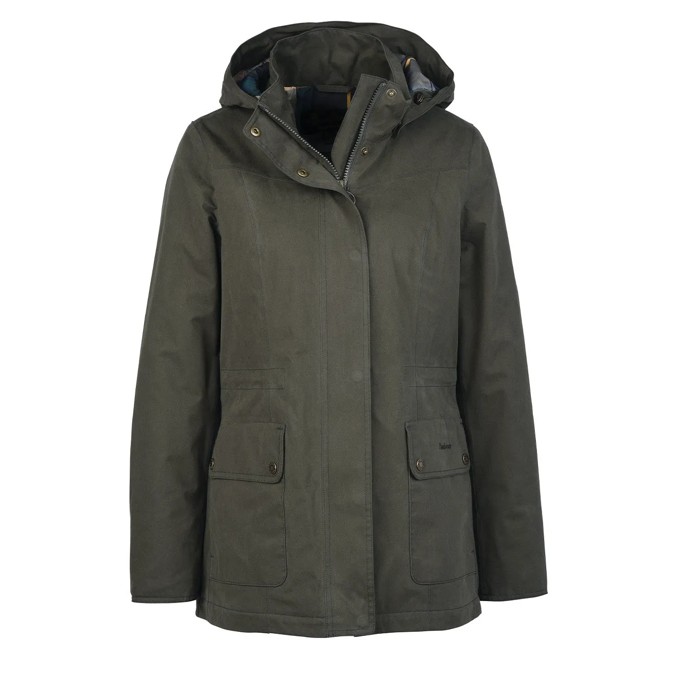 Barbour Womens Buttercup Jacket Dark Olive / Classic