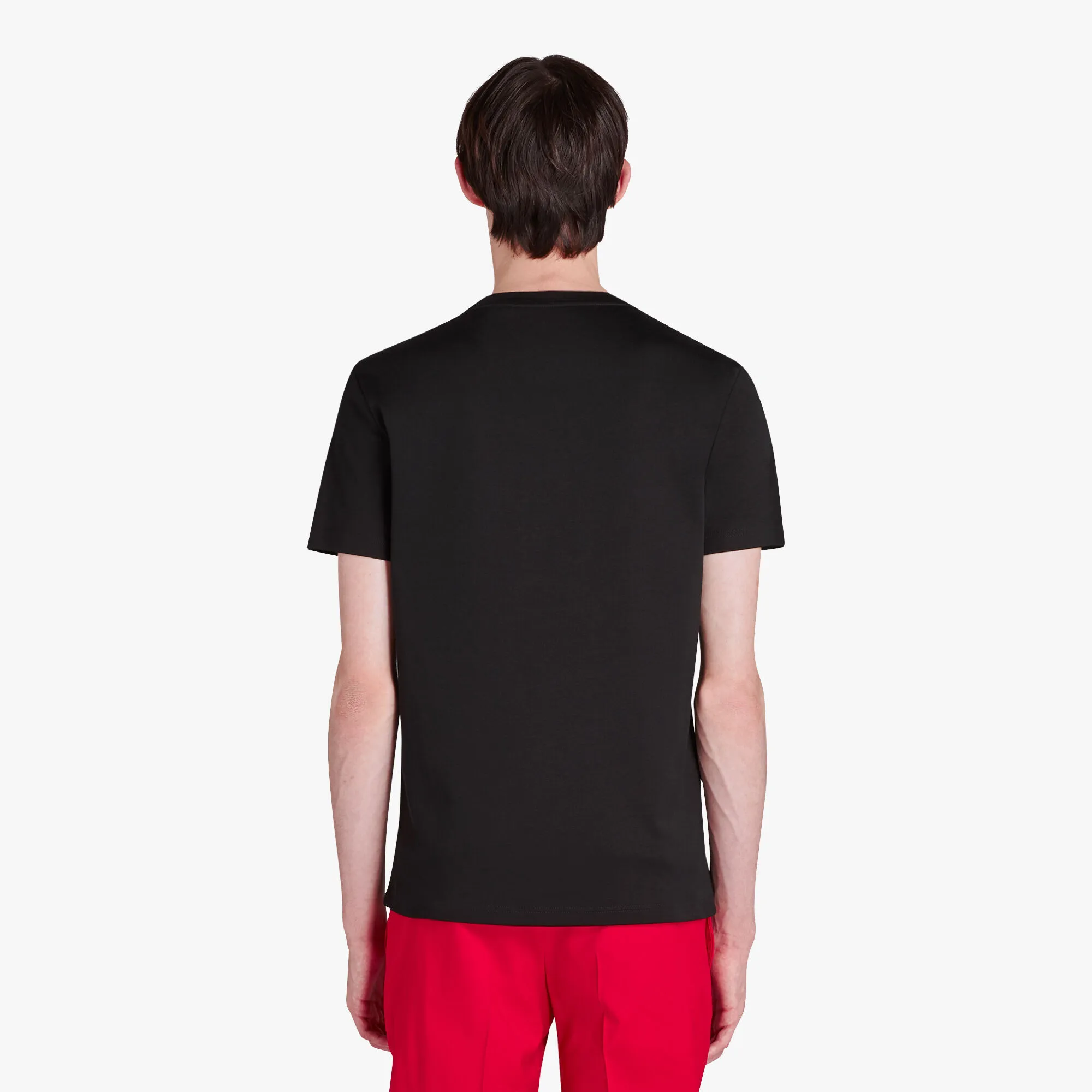 Berluti  |Plain Cotton Short Sleeves Logo Luxury T-Shirts