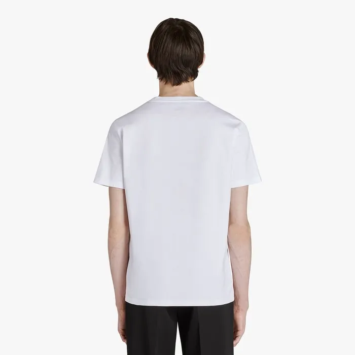 Berluti  |Plain Cotton Short Sleeves Logo Luxury T-Shirts