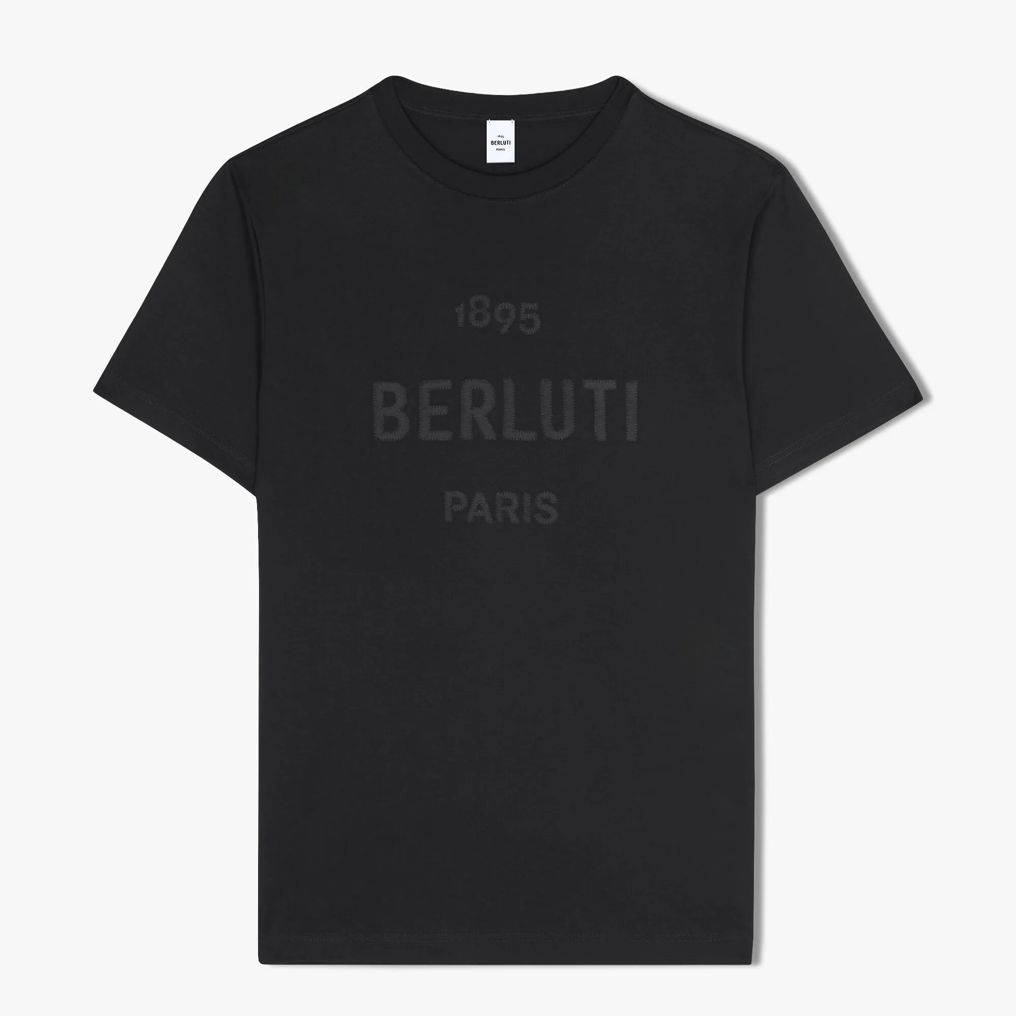 Berluti  |Plain Cotton Short Sleeves Logo Luxury T-Shirts