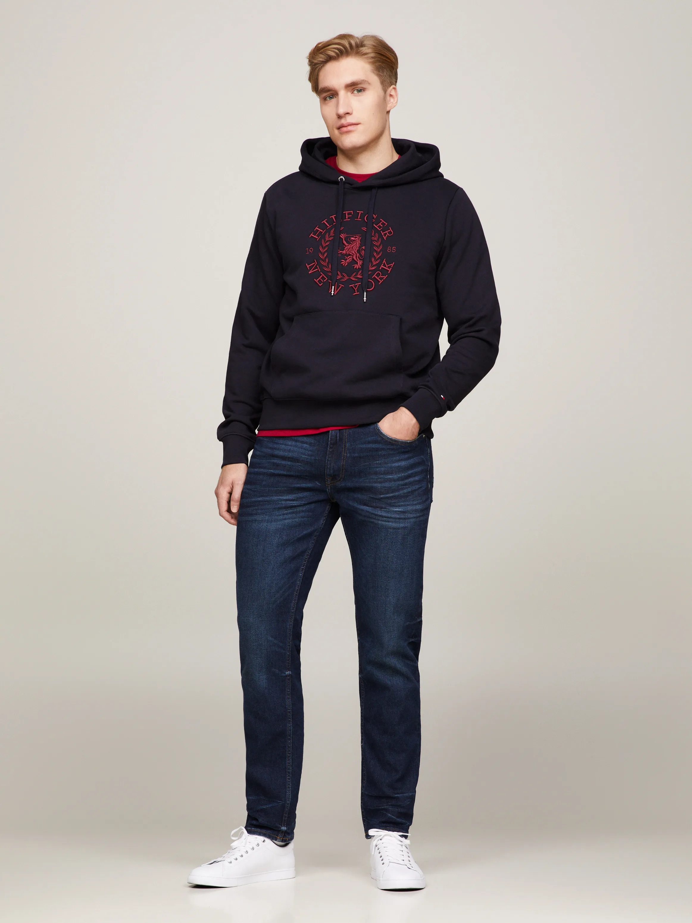 Big Icon Crest Hoodie | Sweatshirts & Hoodies | Tommy Hilfiger