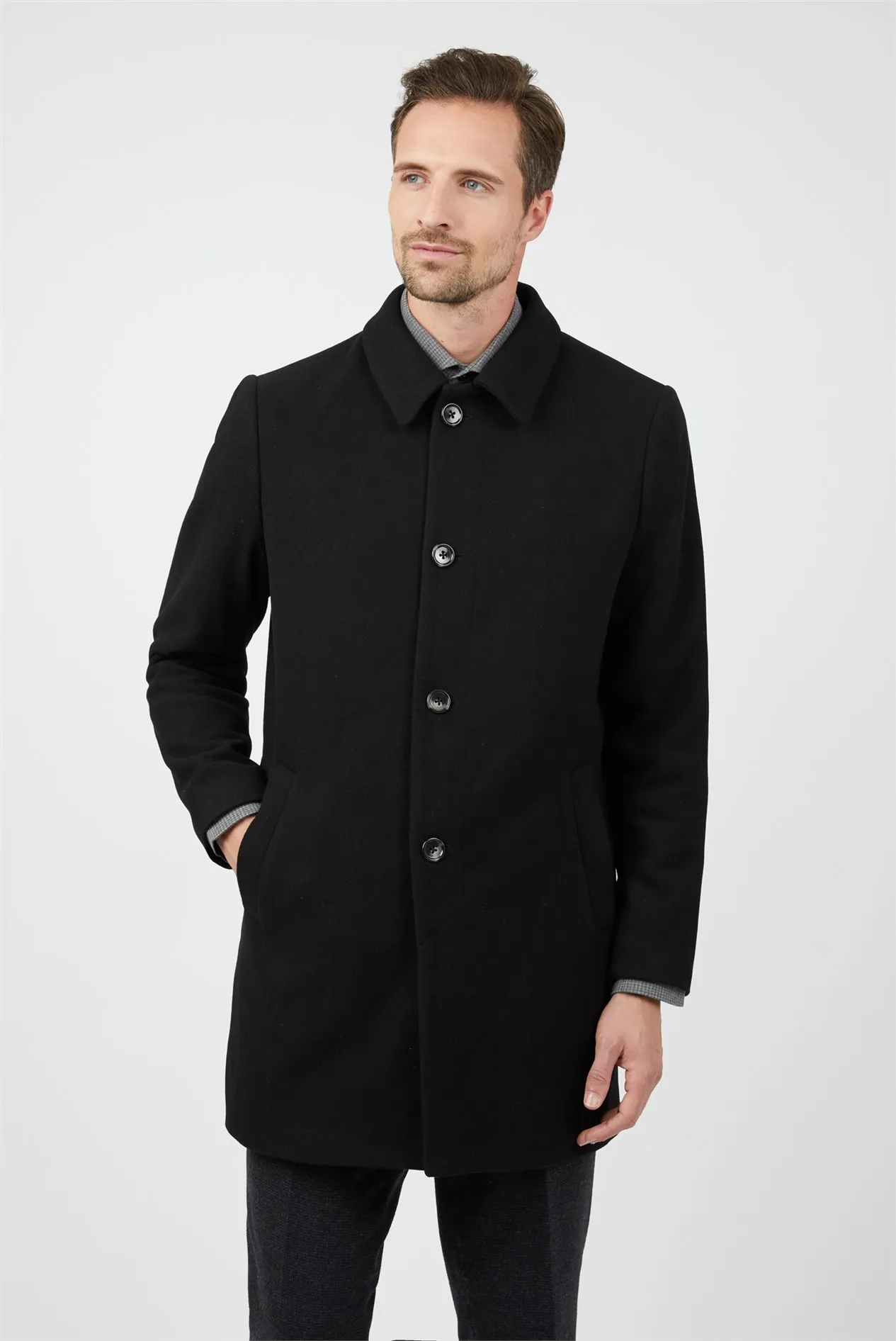 Black Car Coat