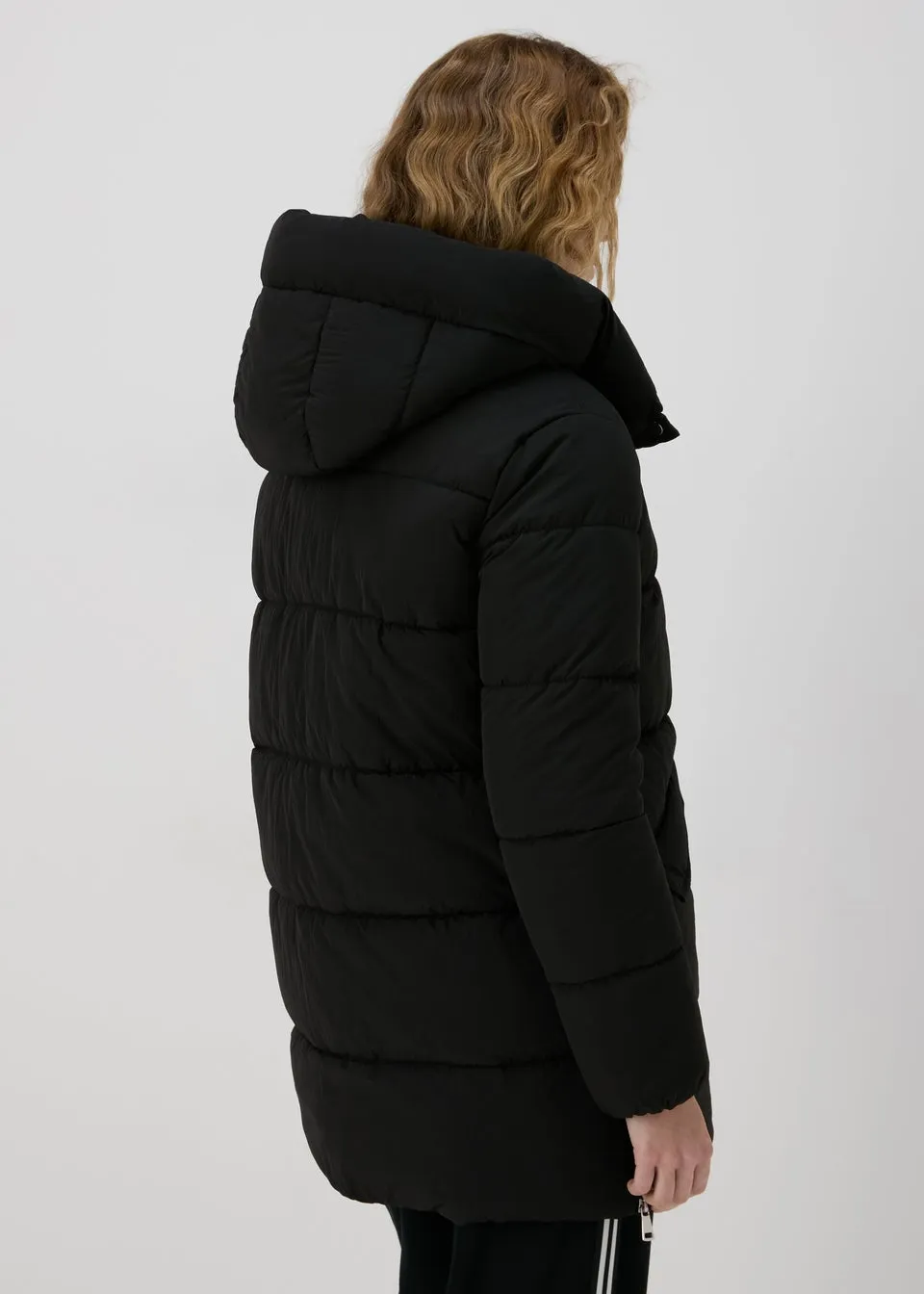 Black Padded Coat