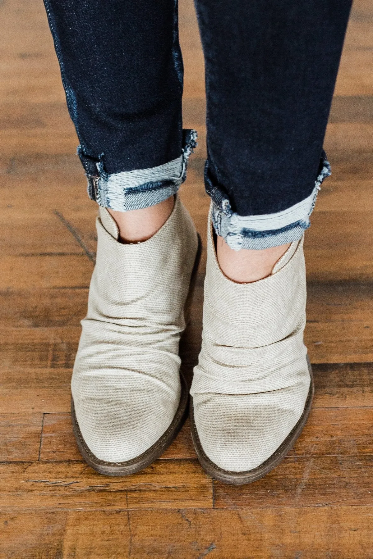 Blowfish Leben Booties- Light Taupe