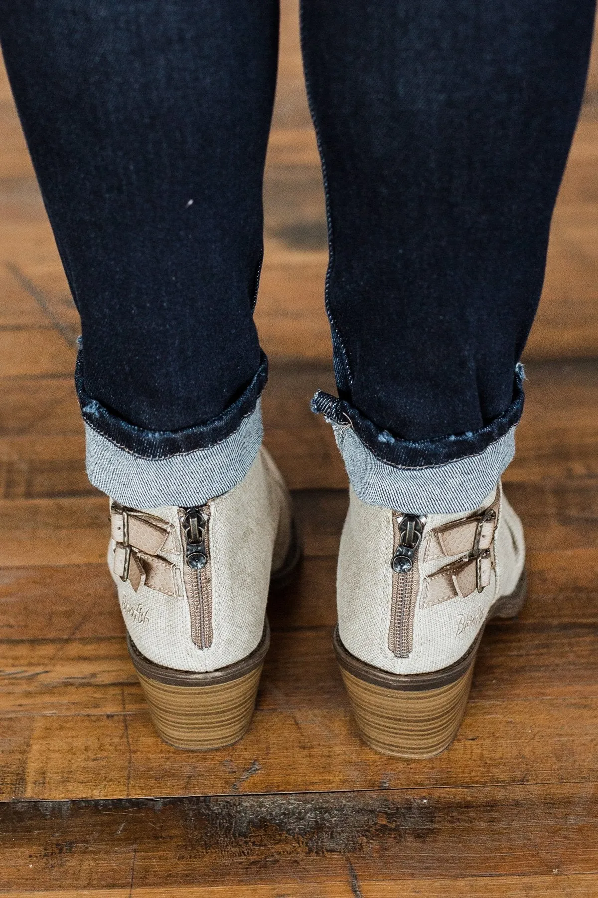 Blowfish Leben Booties- Light Taupe