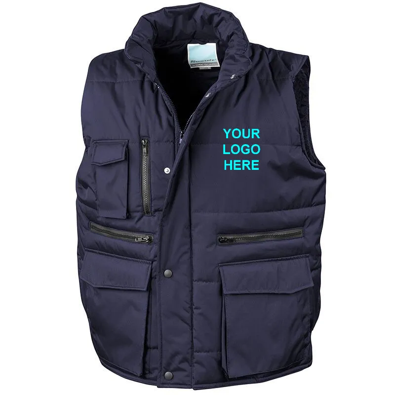 Body Warmer Traditional inc Left Chest Embroidery