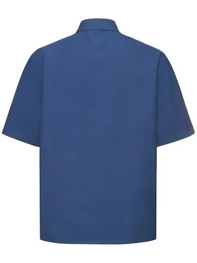 BOTTEGA VENETA  |Street Style Plain Cotton Short Sleeves Shirts