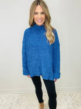 BOUJEE DAY TOP-BLUE--FLASH SALE