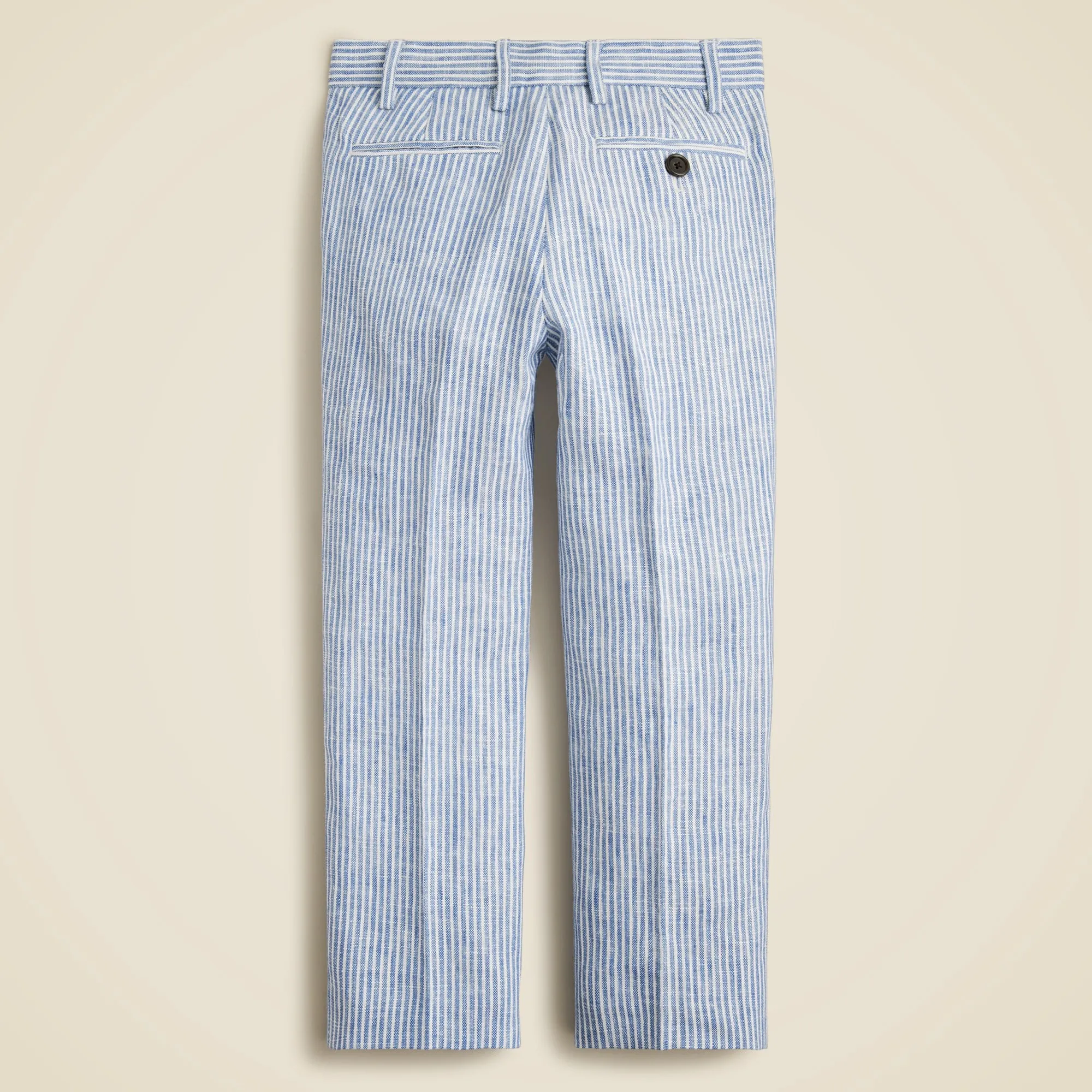 Boys' Ludlow unstructured suit pant in linen