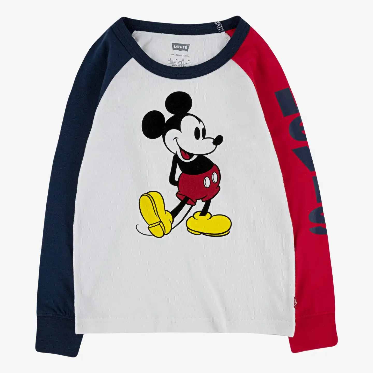 Boys Mickey Raglan Knit T-Shirt