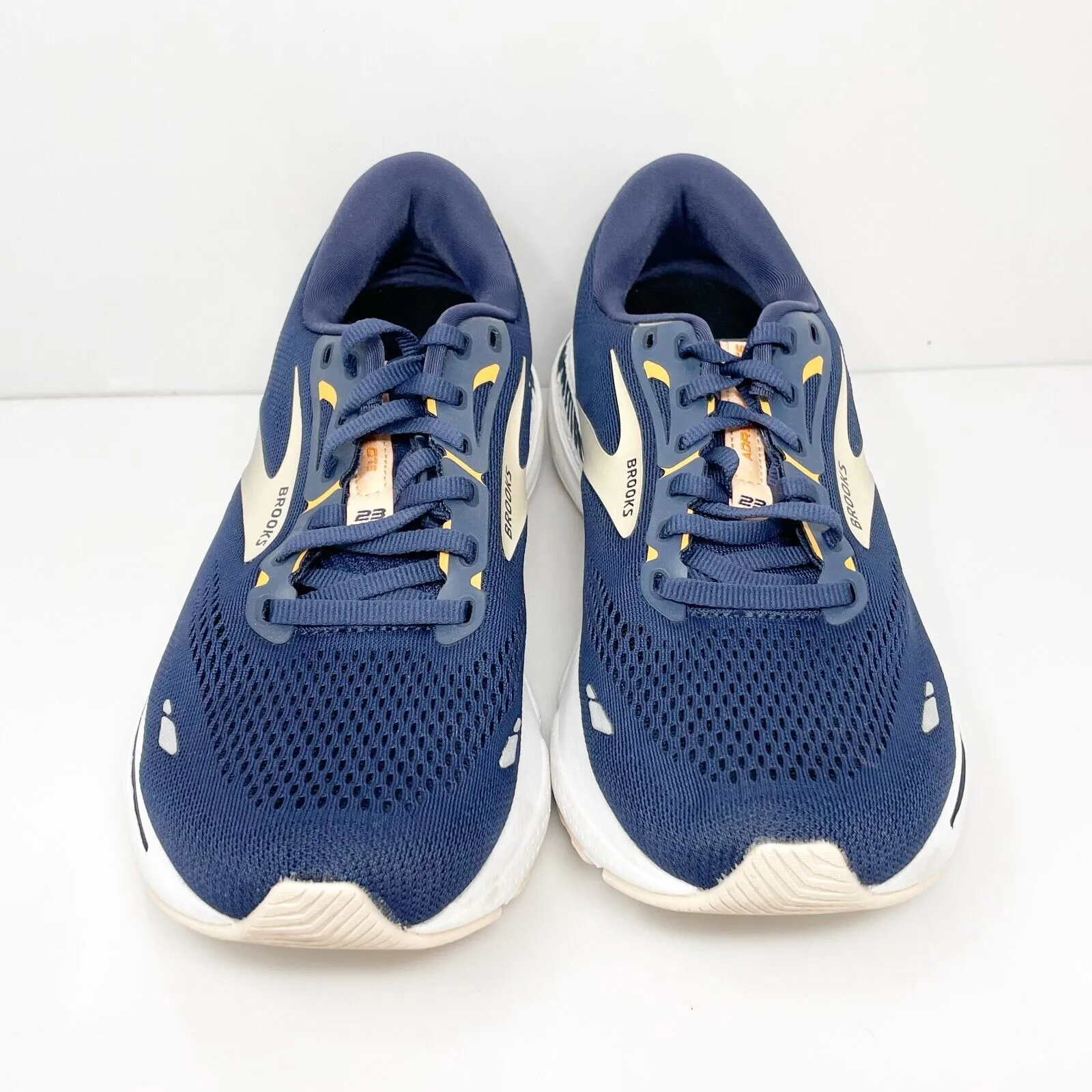 Brooks Womens Adrenaline GTS 23 1203811B482 Blue Running Shoes Sneakers Size 11B