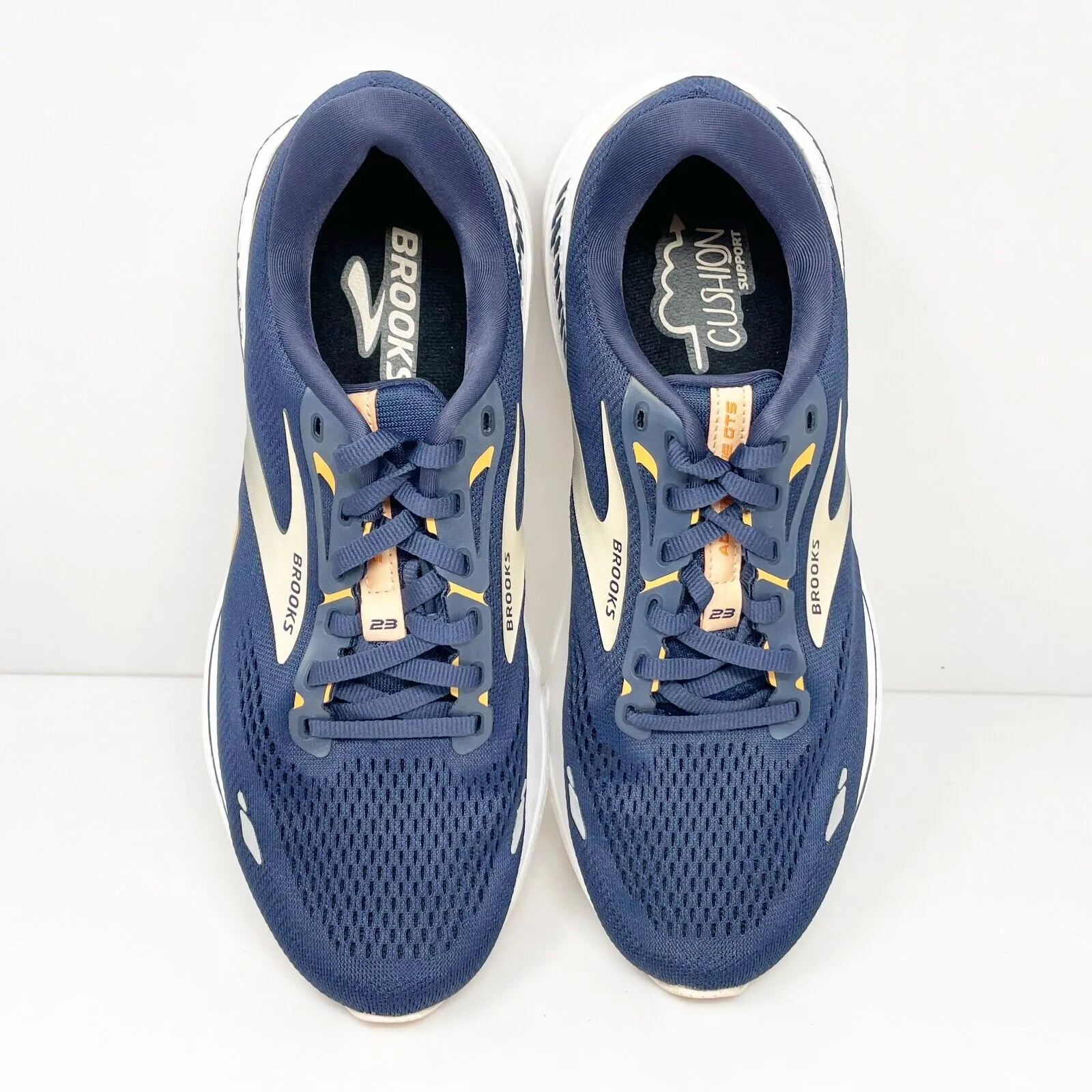 Brooks Womens Adrenaline GTS 23 1203811B482 Blue Running Shoes Sneakers Size 11B