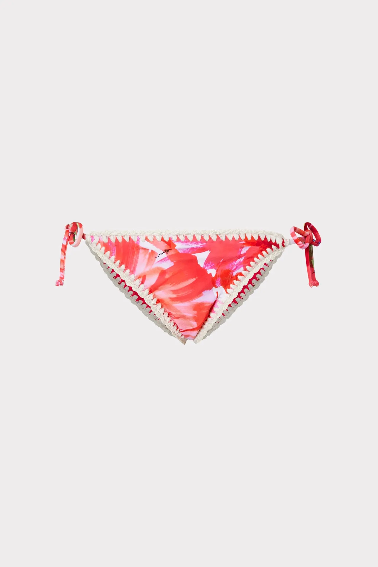 Brushstroke Floral Mika Bikini Bottom