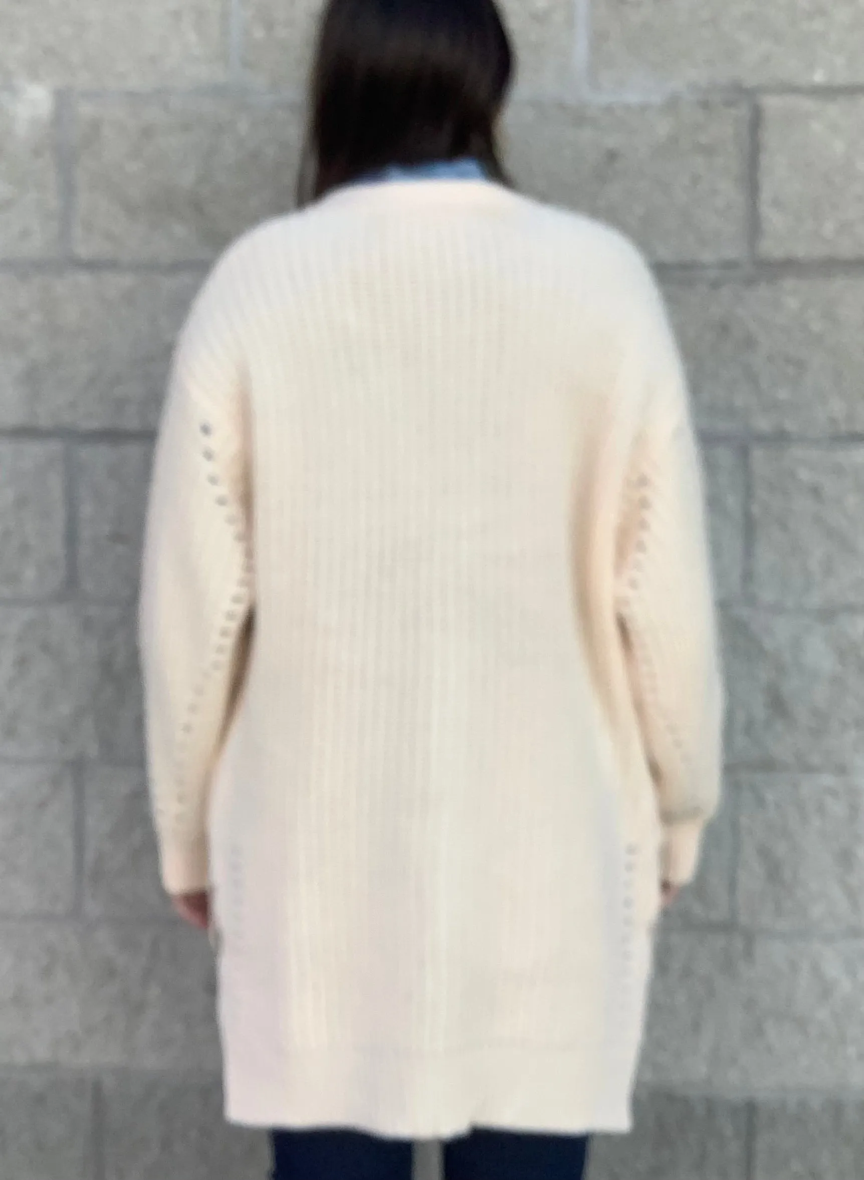 Cafe Ivory Cardigan