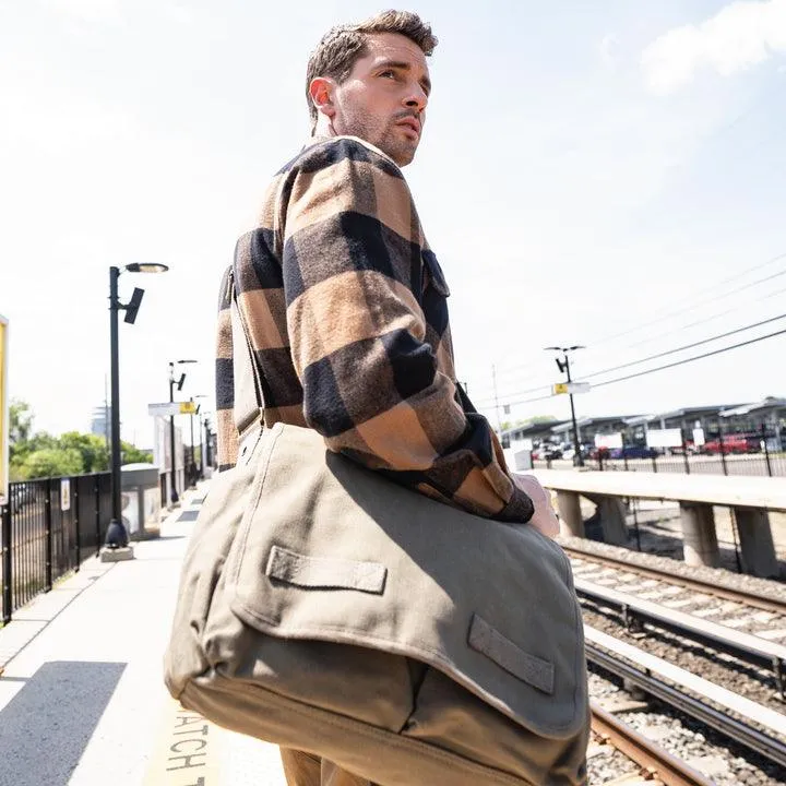 Classic Canvas Messenger Bag