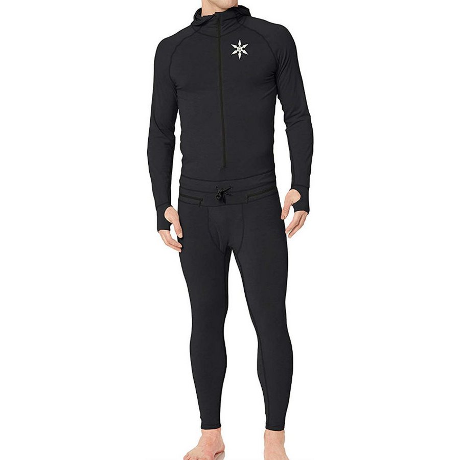 Classic Ninja Suit Hooded Thermal Base Layer