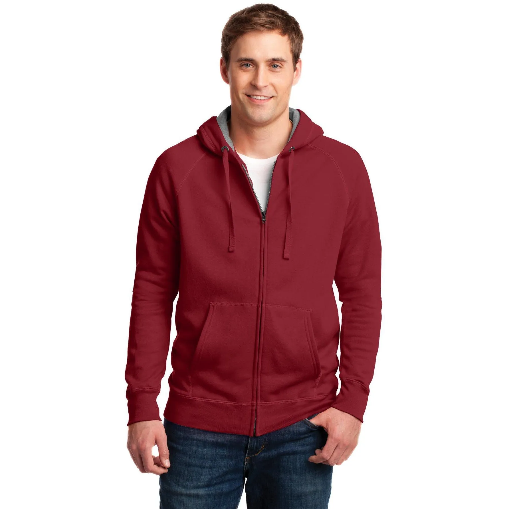 CLOSEOUT - Hanes Nano Full-Zip Hooded Sweatshirt