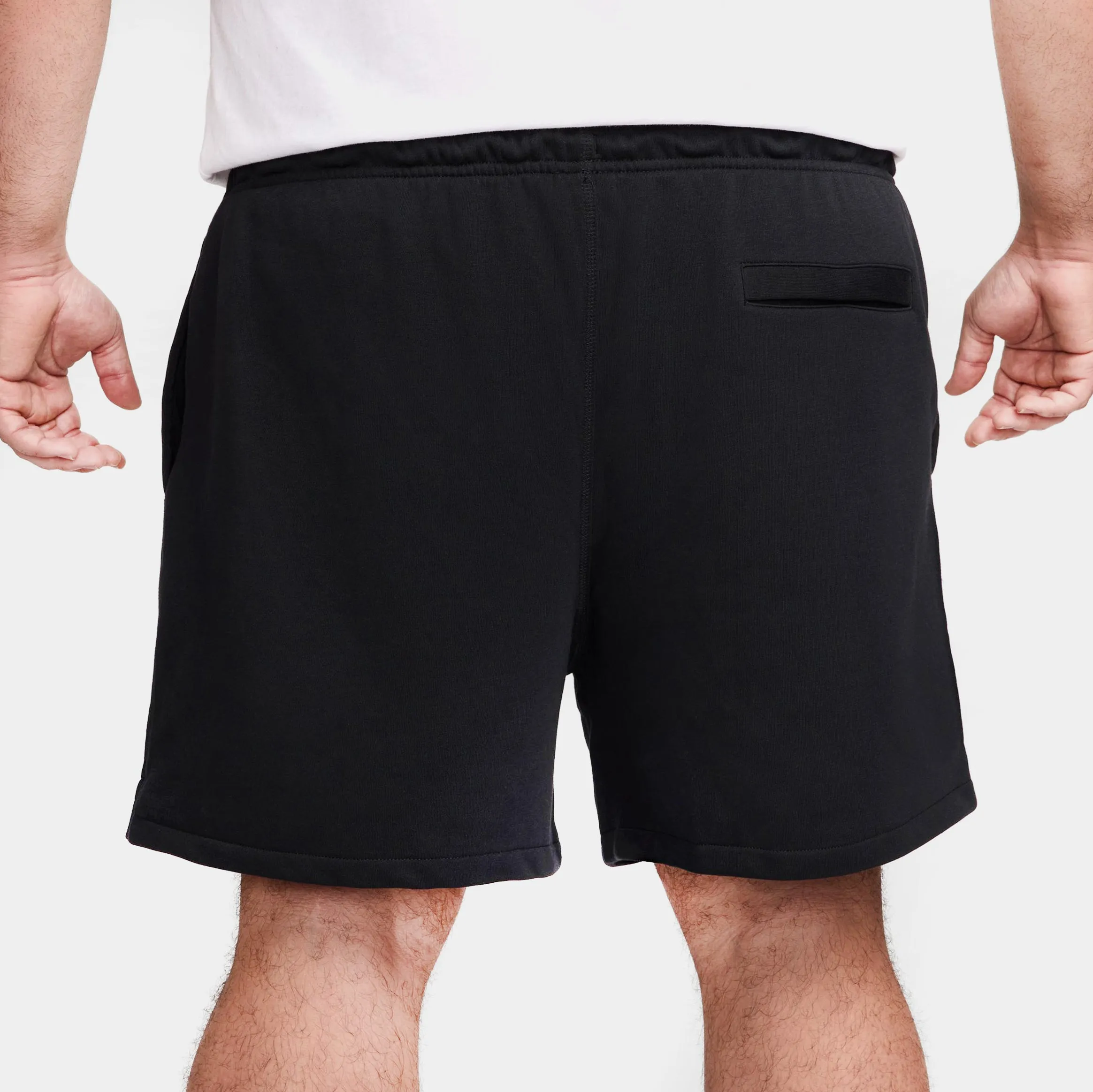 Club Flow French Terry Mens Shorts (Black)