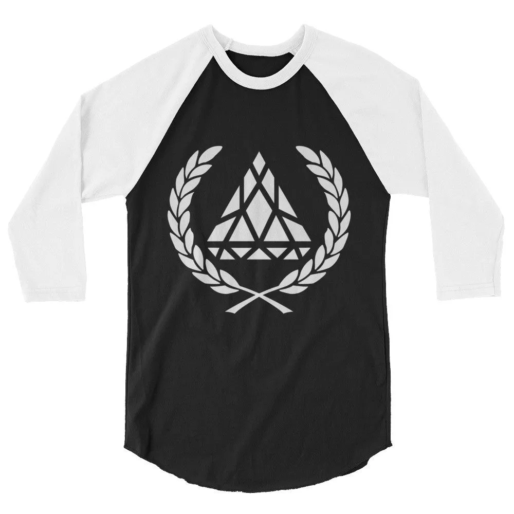 CREST 3/4 SLEEVE RAGLAN