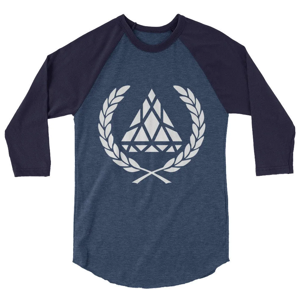 CREST 3/4 SLEEVE RAGLAN