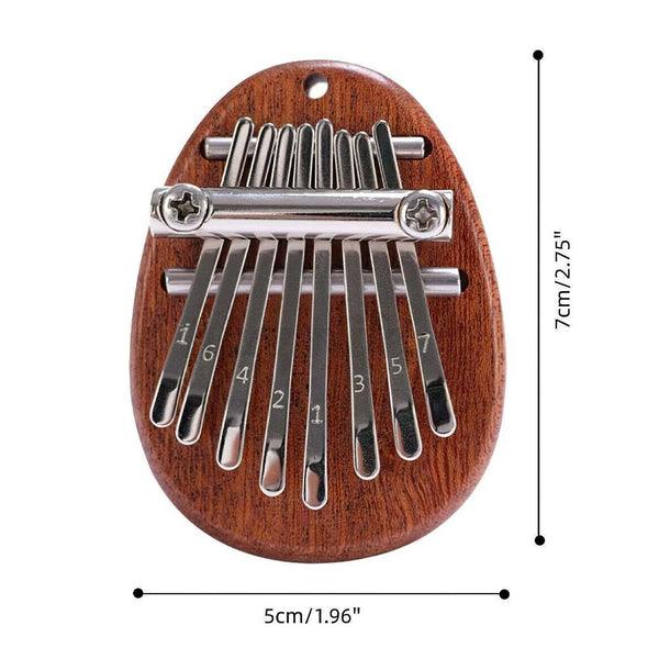 Custom Kalimba Thumb Piano Personalized 8 Keys Mini Kalimba With Name