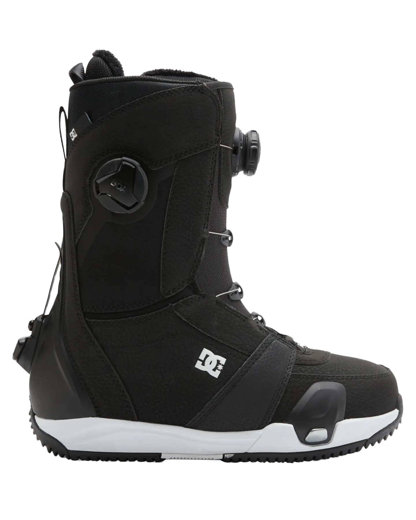 DC Women's Lotus Step On® Snowboard Boots - Black/White | Shop Snowboard Boots at Trojan Wake Ski Snow & Snow Skiers War