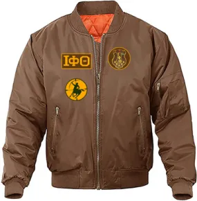 Deference Clothing® compatible with Iota Phi Theta Clothing® Chapter 59 Bomber Jacket Patches