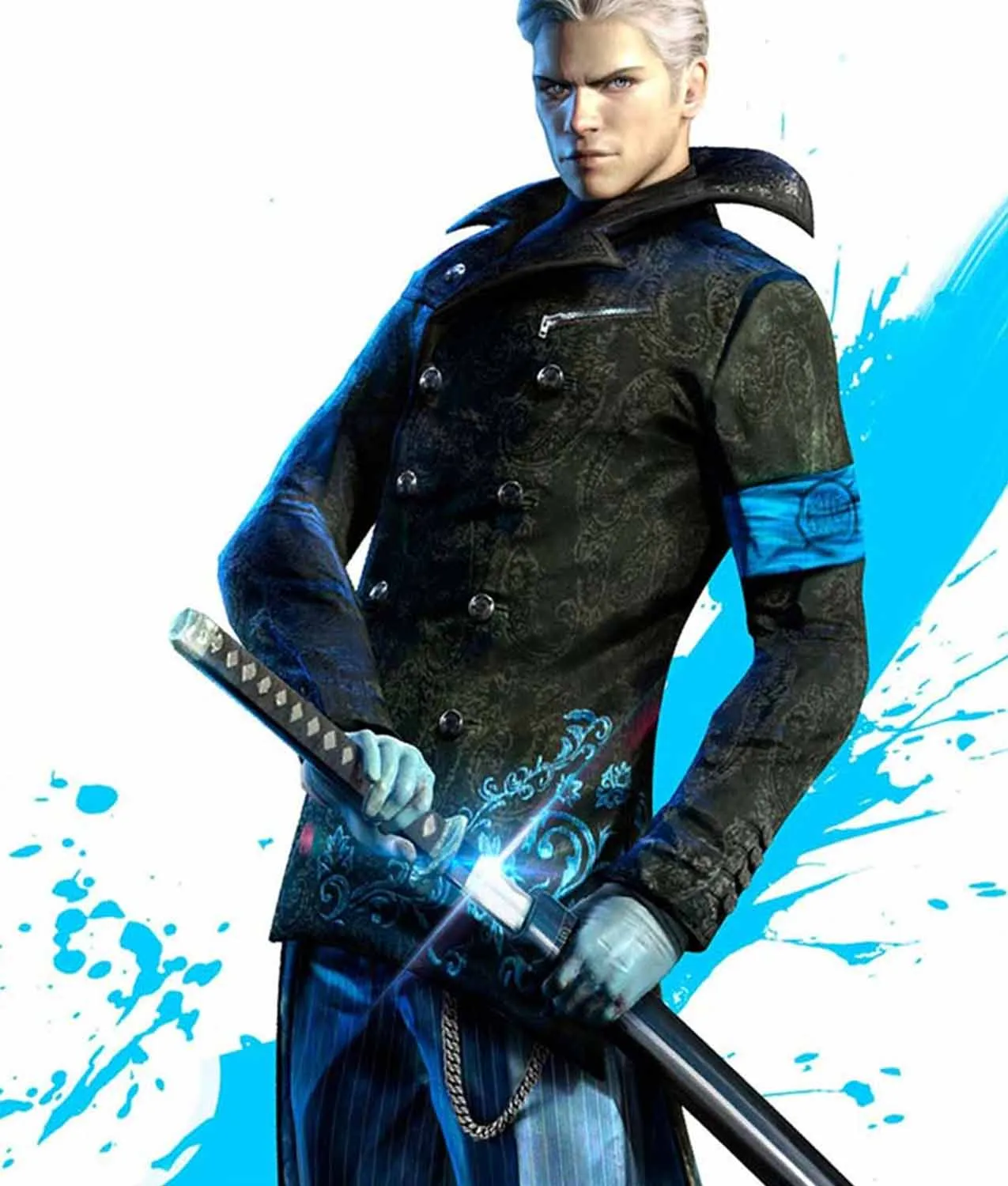 DMC Devil May Cry Vergil Coat - Videogame Coat