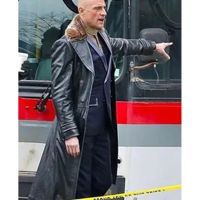 Dr Sivana Coat | Shazam Mark Strong Leather Coat