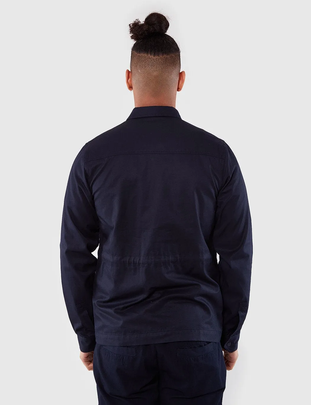 Folk Painters Jacket - Navy Blue