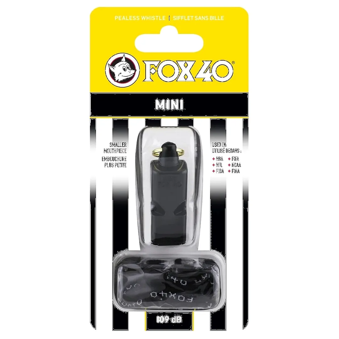 Fox40 Mini Whistle with Lanyard