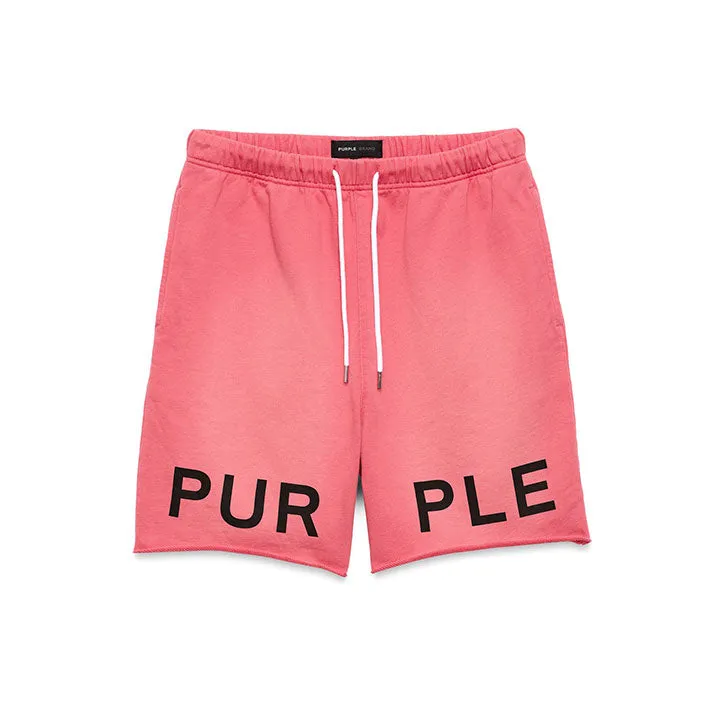 French Terry Sweatshorts (Red) - P446-PWMD324