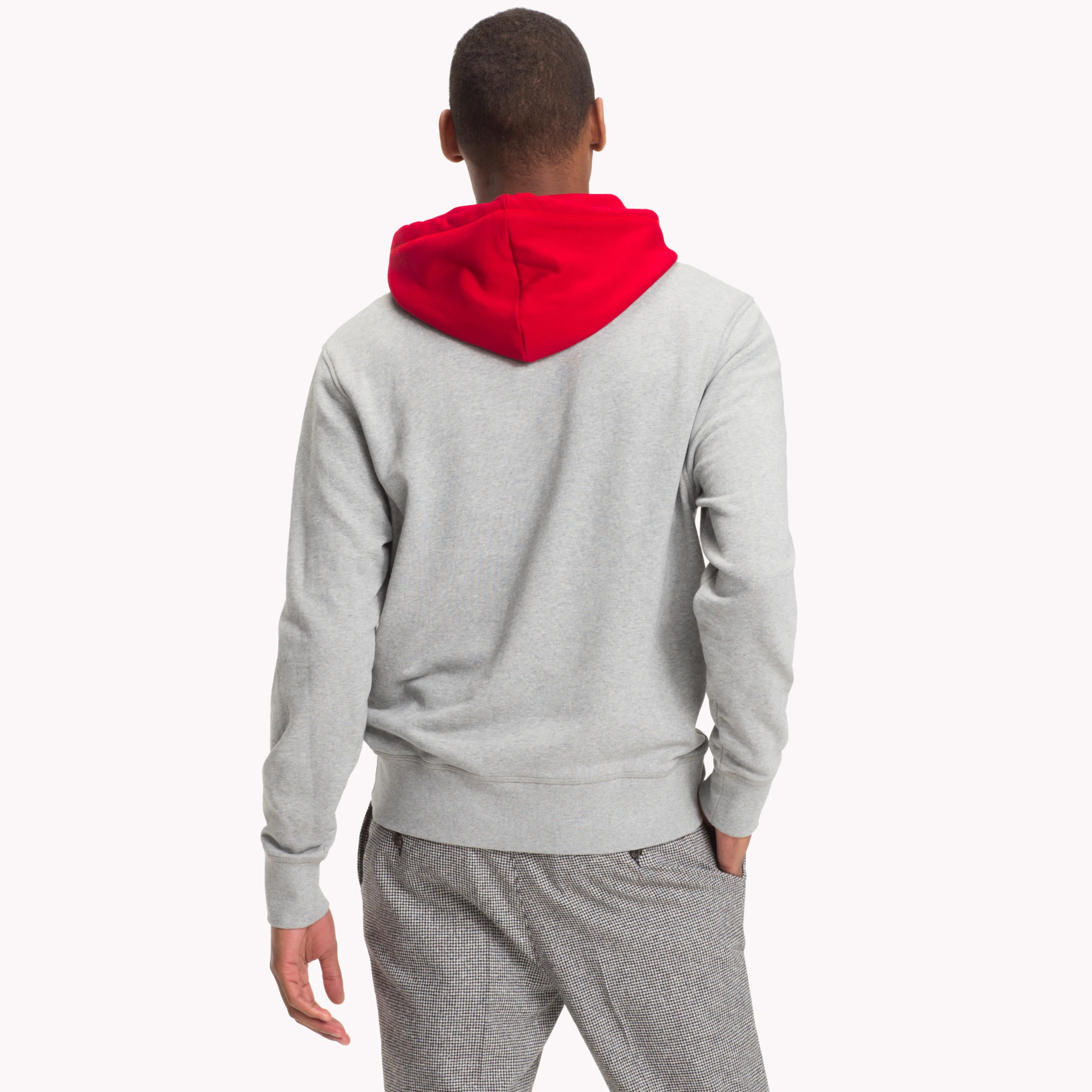 Grey Relaxed Fit Hoodie | Sweatshirts & Hoodies | Tommy Hilfiger