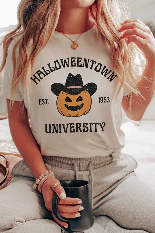 HALLOWEENTOWN UNIVERSITY GRAPHIC TEE PLUS SIZE