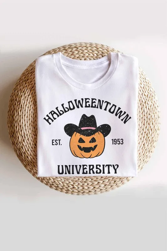 HALLOWEENTOWN UNIVERSITY GRAPHIC TEE PLUS SIZE