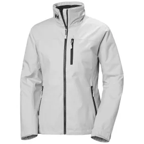 Helly Hansen Women's Grey Fog Crew Midlayer Jacket 2.0