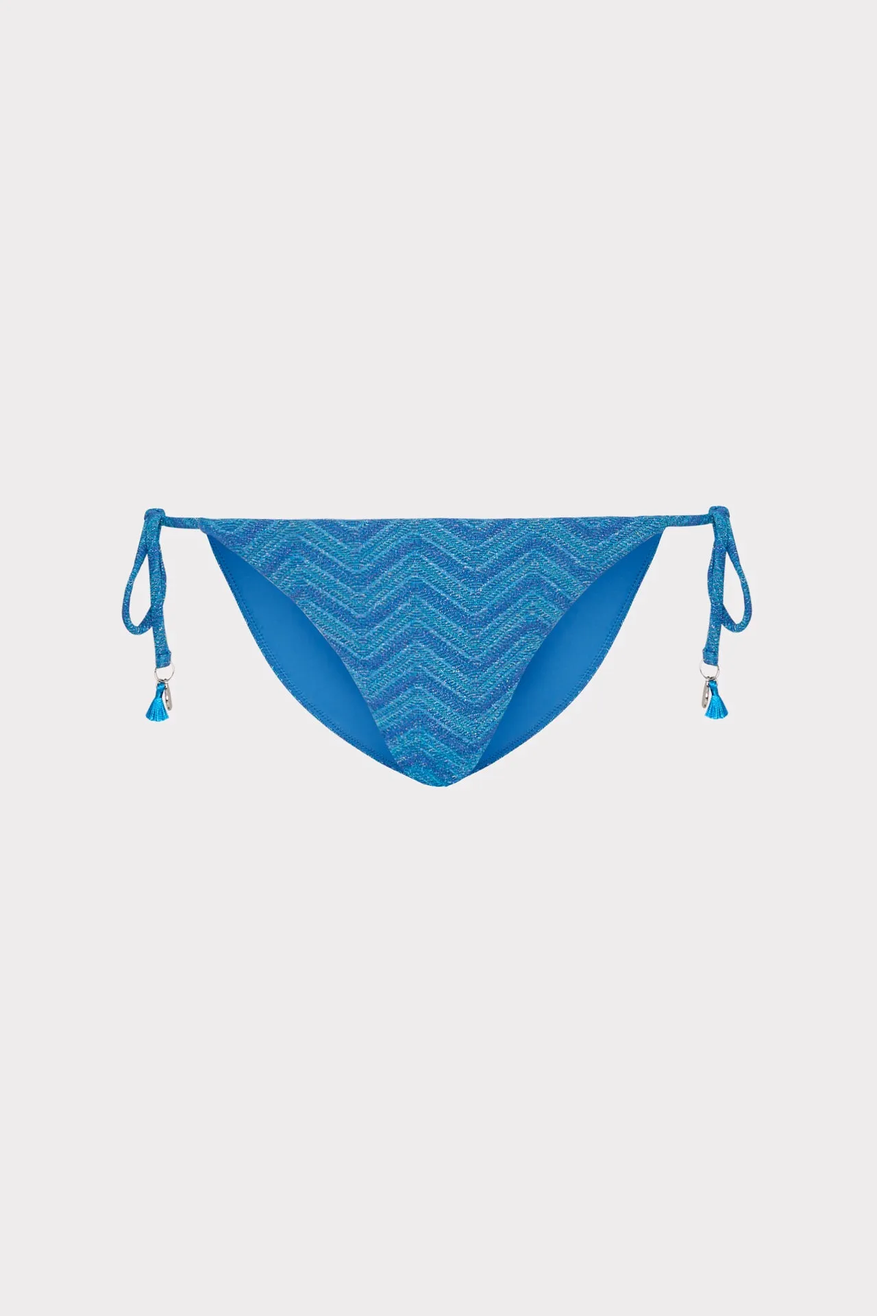 Jacquard String Bikini Bottom