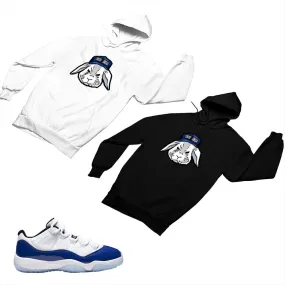 Jordan 11 Concord Matching Custom Designed Hoodies JD 11-5-6-3