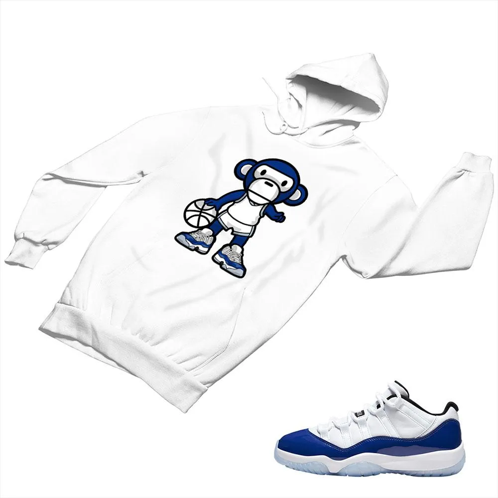 Jordan 11 Concord Matching Custom Designed Hoodies JD 11-5-6-6