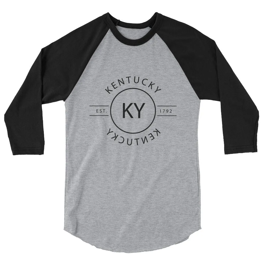 Kentucky - 3/4 Sleeve Raglan Shirt - Reflections