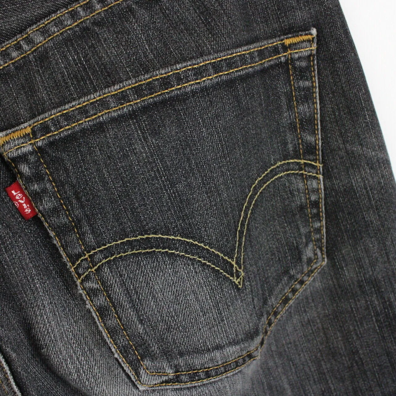 LEVIS 501 Jeans Black Charcoal | W32 L32