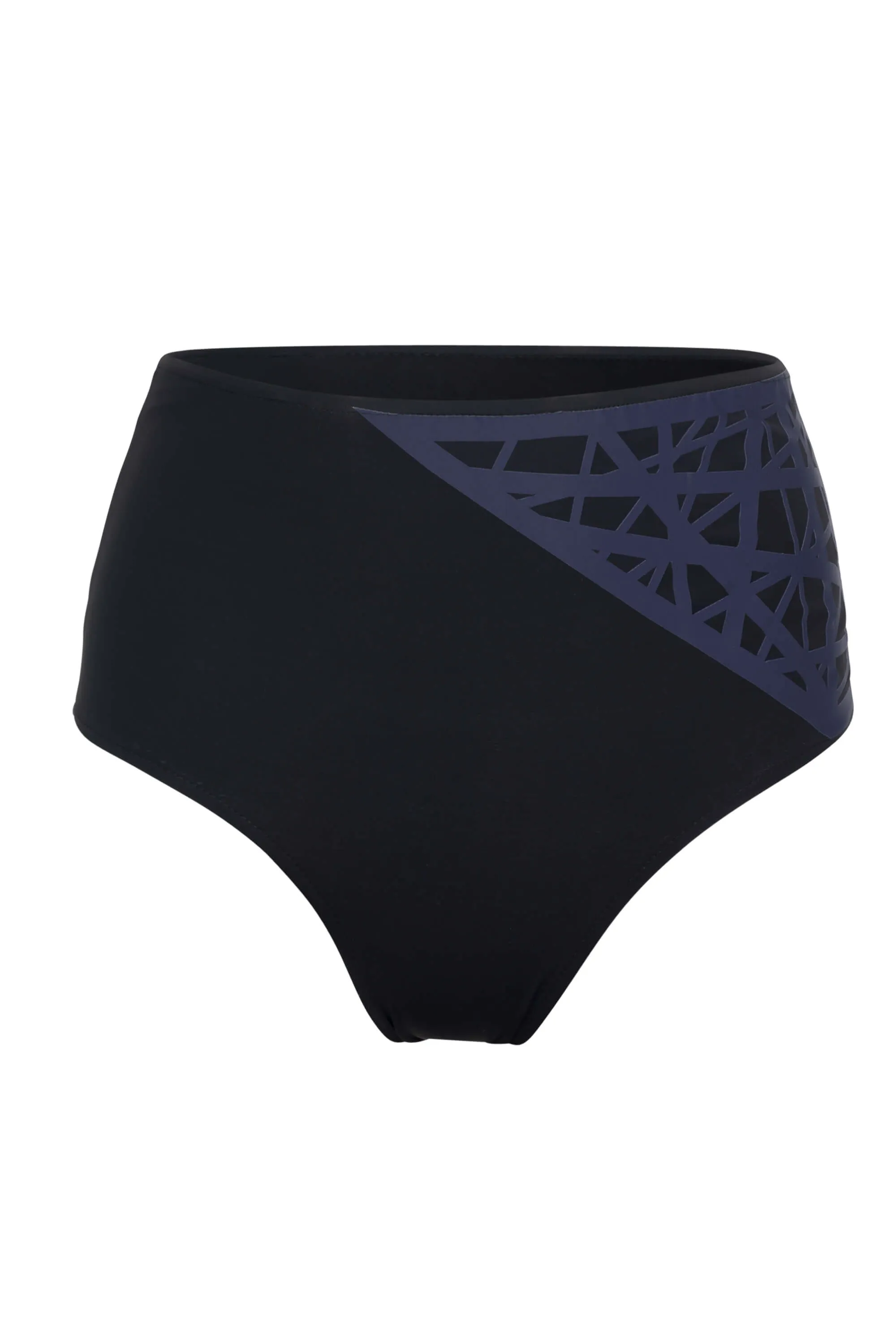 Lillian Bikini Bottom Full Coverage in Black